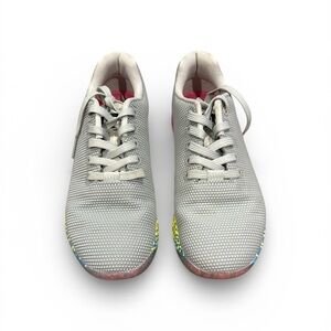 NOBULL Gray Sneakers with Vibrant Accents